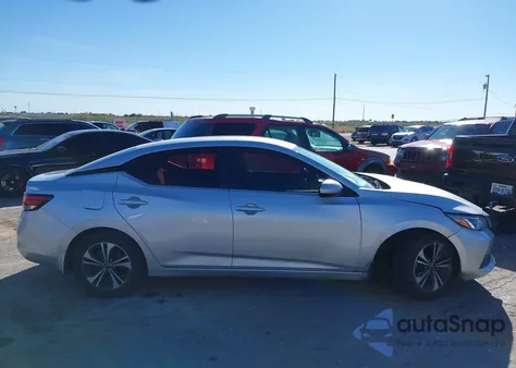 2021 Nissan Sentra Sv Xtronic Cvt из США, поврежденный, VIN 3N1AB8CV2MY293628